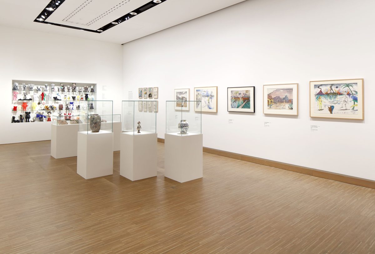 <i>KAWS: NEW FICTION,</i> 2026 </br>
installation view, Albertina Modern, Vienna>