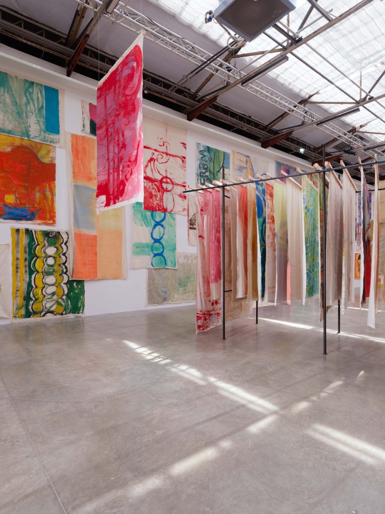 <i>Disco,</i> 2025 </br>
installation view, Palais de Tokyo, Paris >