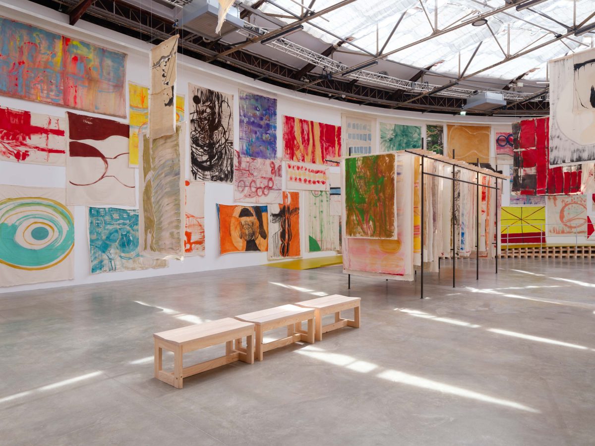 <i>Disco,</i> 2025 </br>
installation view, Palais de Tokyo, Paris >