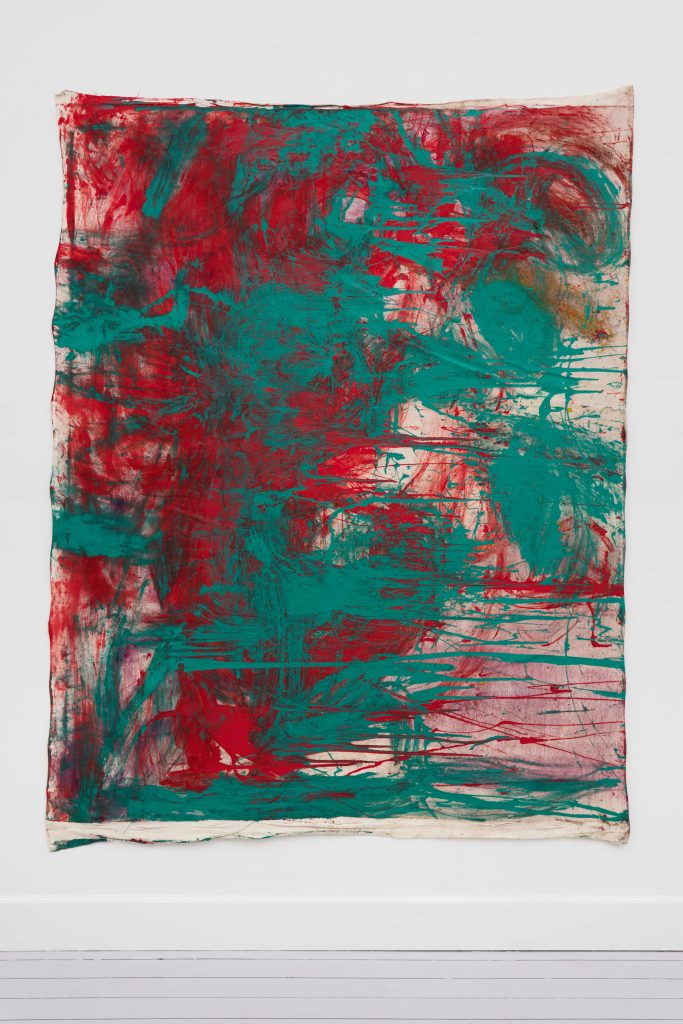 <i>Untitled,</i> undated </br>mixed media on canvas</br>
233 x 180 cm / 91.7 x 71 in>