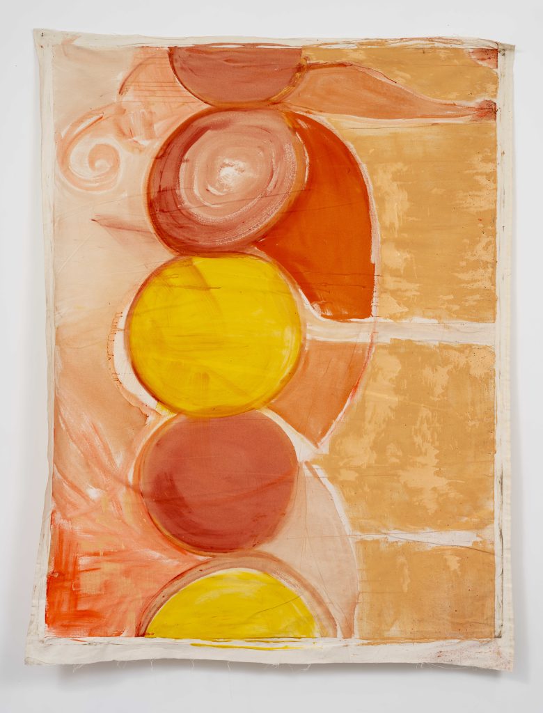 <i>Untitled,</i> undated </br>mixed media on canvas</br>
259 x 175,3 cm / 102 x 69 in>