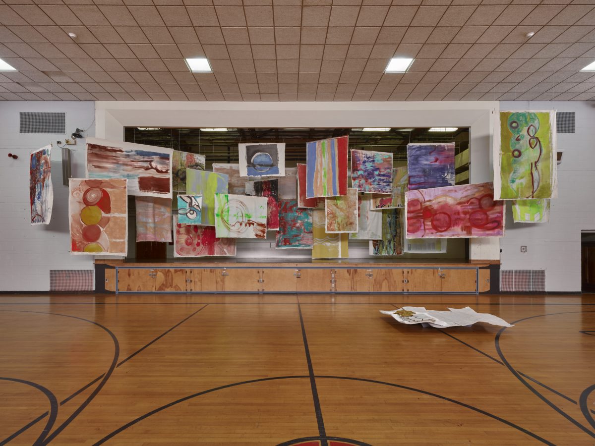<i>The Campus,</i> 2025</br>
installation view, The Campus, Claverack>