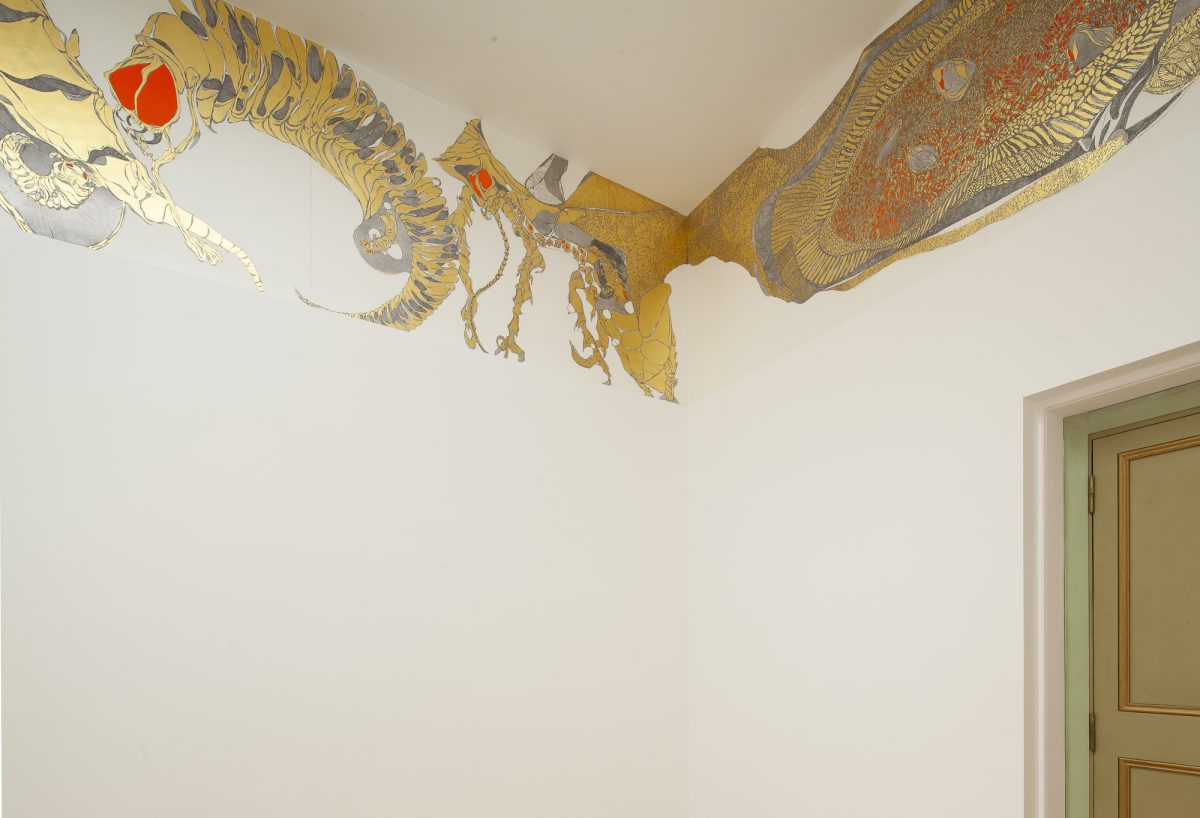 <i>Die Goldkammer,</i> 2023 </br>
installation view,  Palazzo Torlonia, Rome
