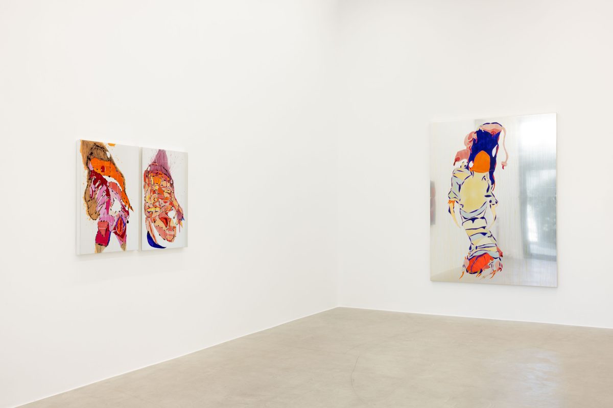 <i>PPP pinkypussypunk,</i> 2026 </br>
installation view,  kaufmann repetto, milan