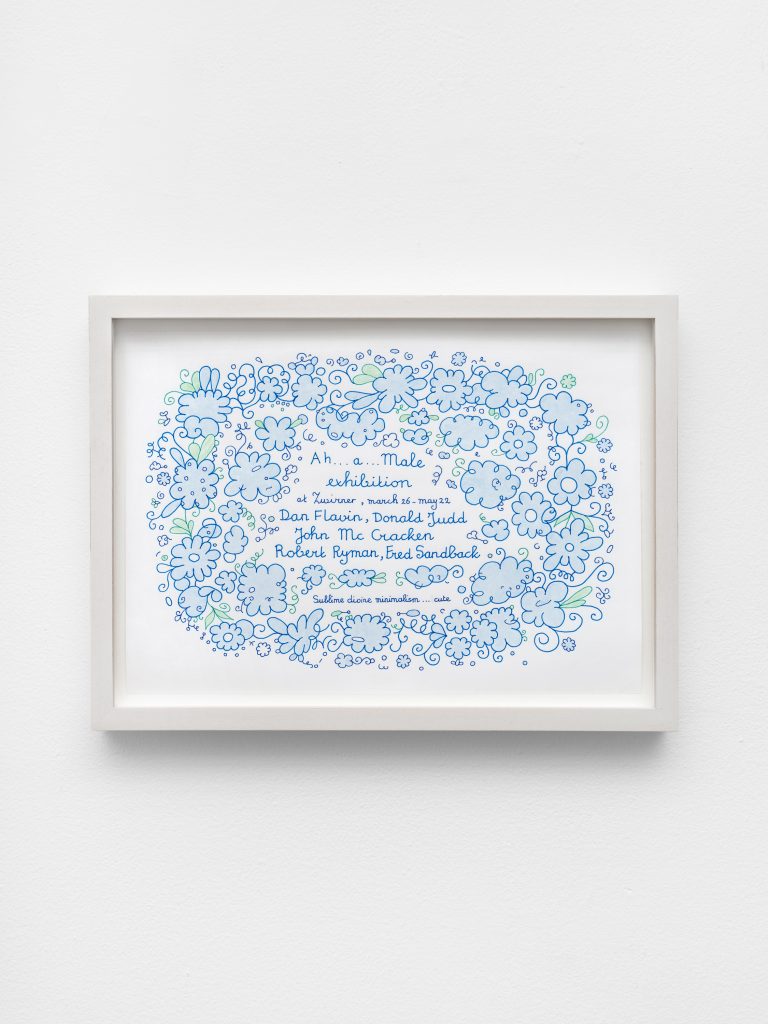 <i>Zwirner 3 (design for wall painting)</i>, 2026</br>
color pencil and pen on paper</br>
25 x 33,5 x 3,5 cm / 9.8 x 13.3 x 1.4 in>