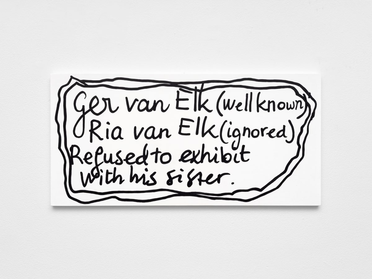 <i>Ria van Elk</i>, 2026</br>
acrylic on MDF</br>
49 x 24 cm / 19.2 x 9.4 in