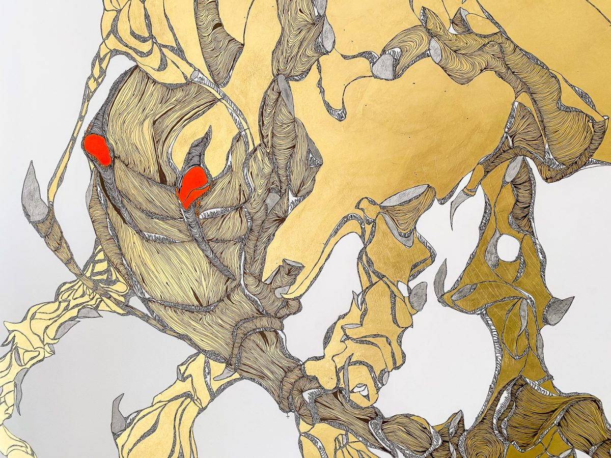 <i>Die Goldkammer,</i> 2023 </br>
installation view,  Palazzo Torlonia, Rome