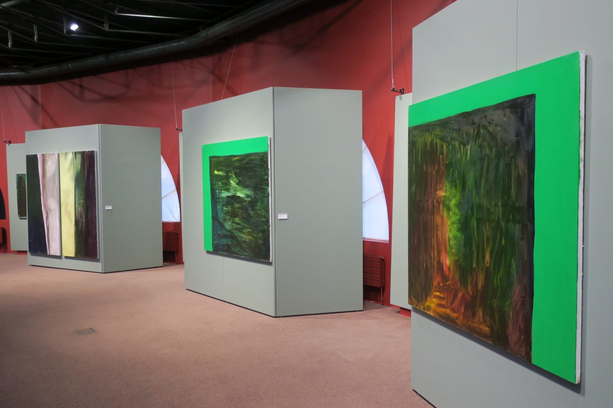 <i>Jane Swavely</I>, 2020</br>
installation view, Mandeville Gallery</br>