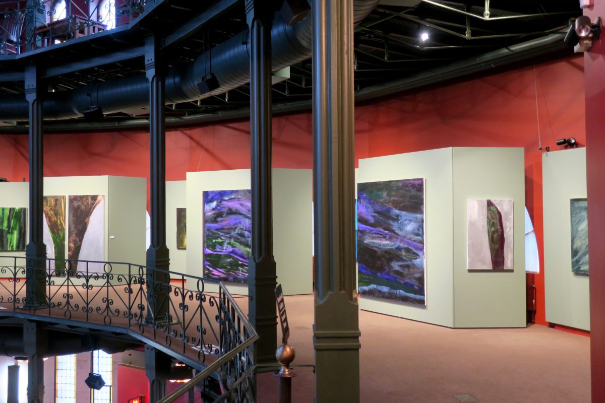 <i>Jane Swavely</I>, 2020</br>
installation view, Mandeville Gallery</br>