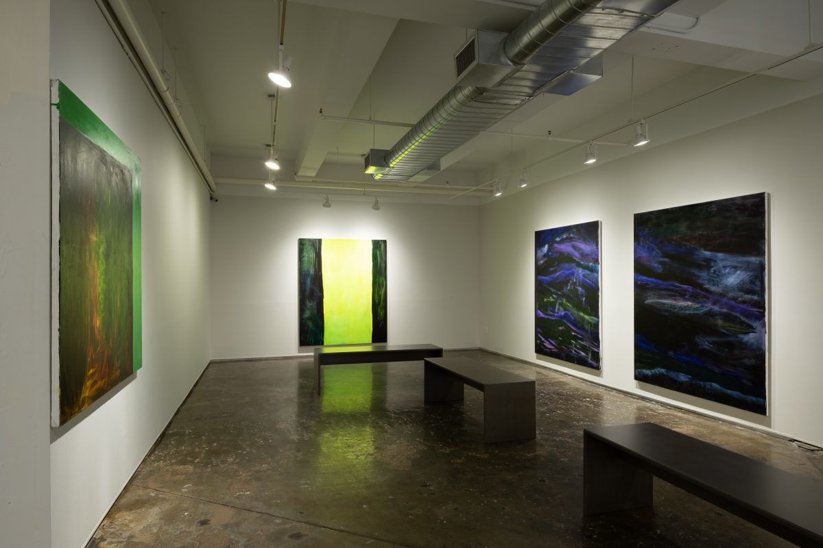 <i>Jinx</I>, 2018</br>
installation view, A.I.R. Gallery, New York</br>